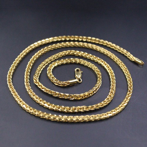 Pure 18k Yellow Gold Chain Used For 