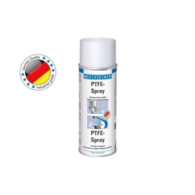WEICON PTFE-Spray Trockenschmiermittel, Fettfrei mit Antihaftwirkung 400 ml