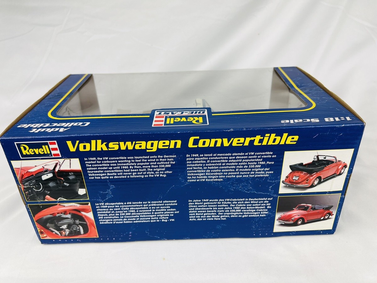Revell 1:18 DIE-CAST MODEL コンバーチブル アメリカ RARE Revell Volkswagen Convertible 1:18 Scale Die-Cast No