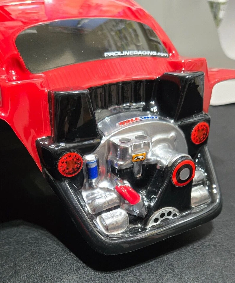 CUSTOM PAINTED Pro-Line Racing Baja Bug Body SLH SLH 4x4 PRO323862 Read Descrip - Image 3 of 4