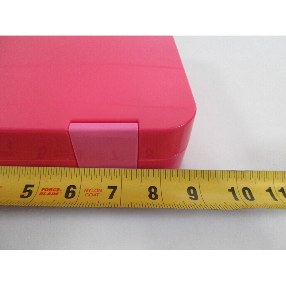 Pink Schmatzfatz Bento Box for Kids Minimalist School Lunch Meal Prep
