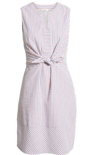 Vineyard Vines Blue and White Striped Dress Women's Size XXS | eBay