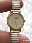 Vintage Seiko Women's Quartz Watch - 2320-0129 - Gold Silver Tone - New Battery
