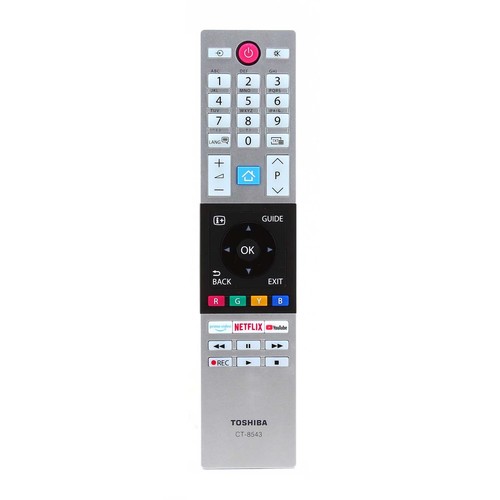 Mando a distancia original Toshiba 50UL3B63DG para 4K Ultra HD Smart LED para TV - Imagen 2 de 3
