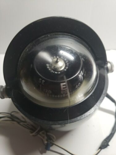VINTAGE AIR GUIDE CHICAGO USA AIRGUIDE NAUTICAL COMPASS - Picture 5 of 5