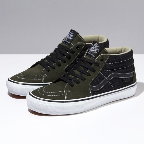New Vans Skate Grosso Mid Forest Night 