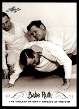 2016 Leaf Babe Ruth Collection Babe Ruth New York Yankees #16