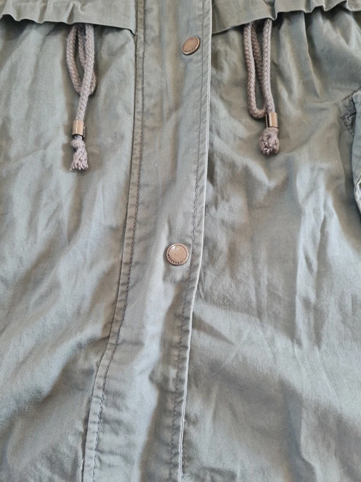 Jaqueta feminina mamão tamanho 8 verde rolo aba manga 6677 - Imagem 4 de 4