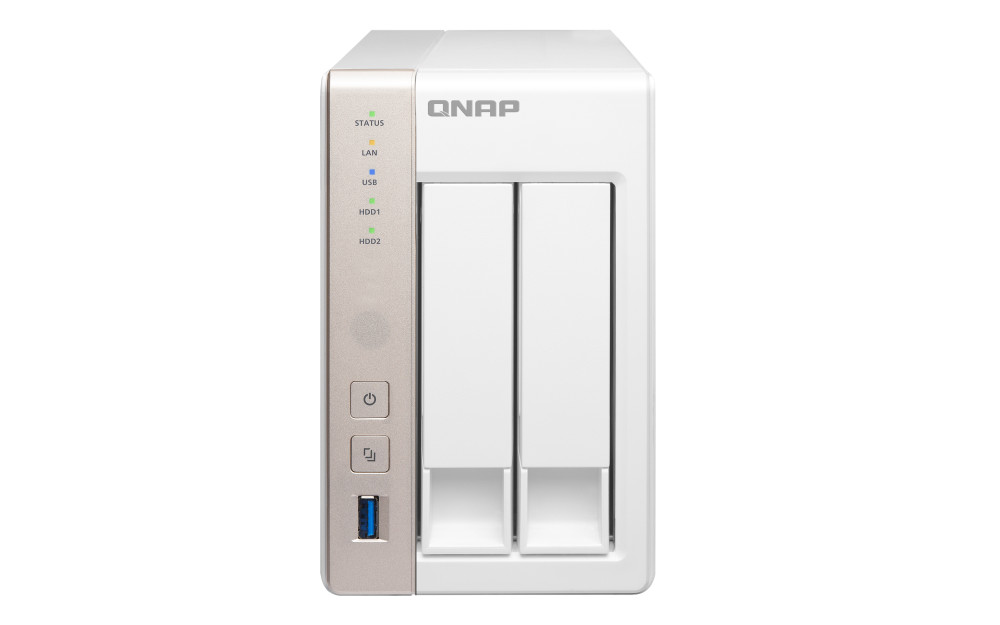 QNAP TS-251D (10TB 見くびっ HDD付) 2-bay NAS