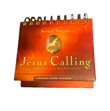 DaySpring Perpetual Flip Calendar Jesus Calling Sarah Young Scripture Devotional