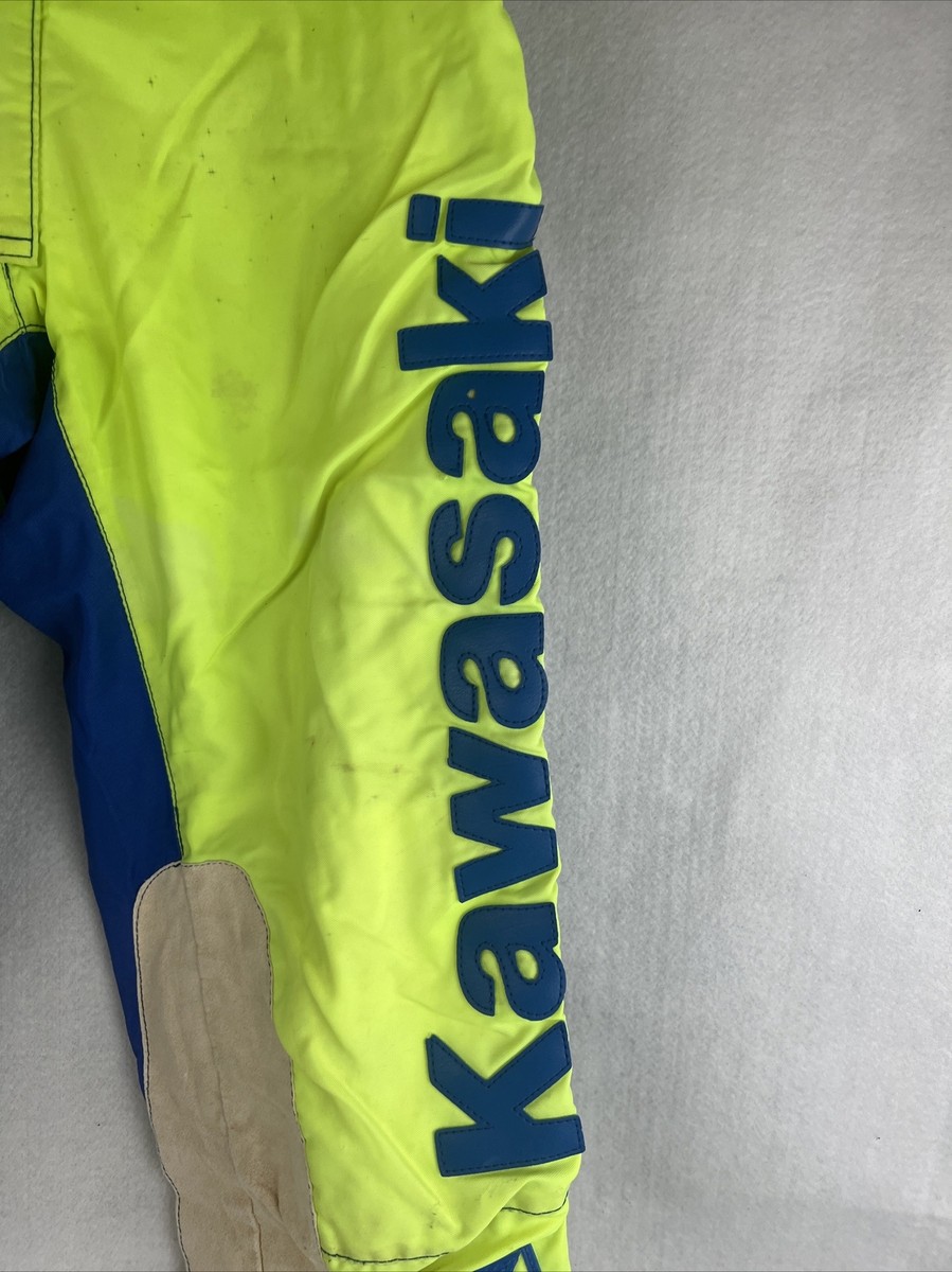 Sinisalo Kawasaki Vintage Racewear Motocross Pants Size Sinisalo Kawasaki Vintage Racewear Motocross Pants Size