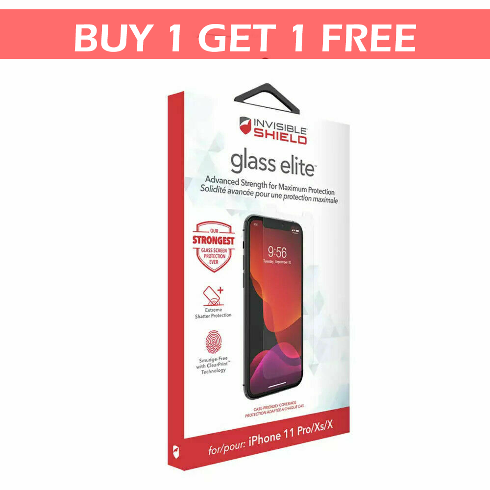 invisibleSHIELD Glass Elite Screen Protector for iPhone 11 Pro for