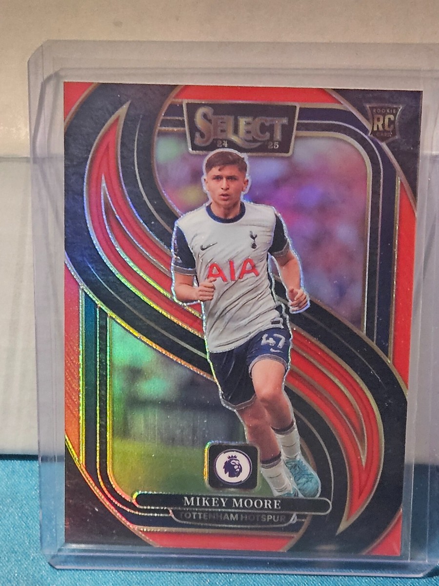 2024-25 Select Premier league Red Prizm Mikey Moore #108 Mezzanine