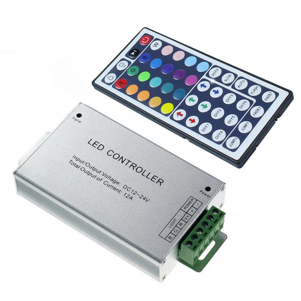 44 Key IR Control for SMD 3528 LED Strip Wireless RGB Controller DC 12V-24V vv - Image 4 of 4