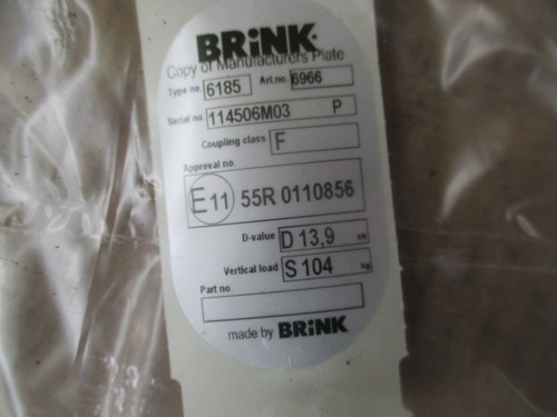 Toyota ProAce und ProAce Verso Citoren starre Anhängerkupplung AHK NEU BRINK - Bild 18 von 20