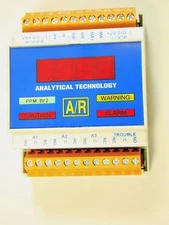 Analytical Technology PPM Br2 Monitor Module DIN Rail Mount Used