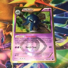 Garbodor ~ 119/116 ~ Holo ~ PLASMA FREEZE ~ MODERATE PLAY ~ Pokemon Card