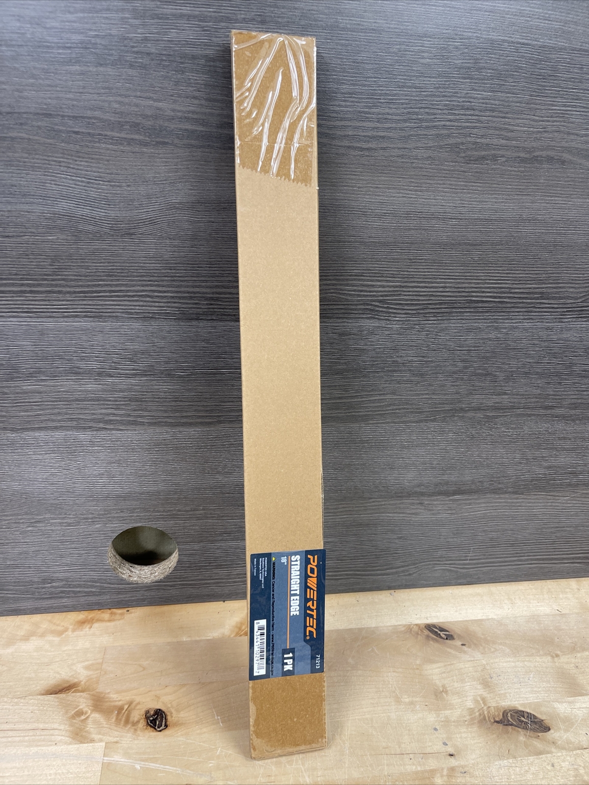 POWERTEC 71213 18" Anodized Aluminum Straight Edge Metal Straight