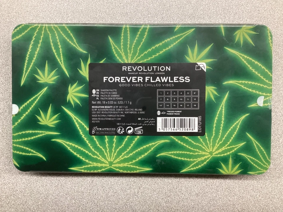Makeup Revolution - CHILLED VIBES Forever Flawless Eyeshadow Palette (New) - Image 2 of 2
