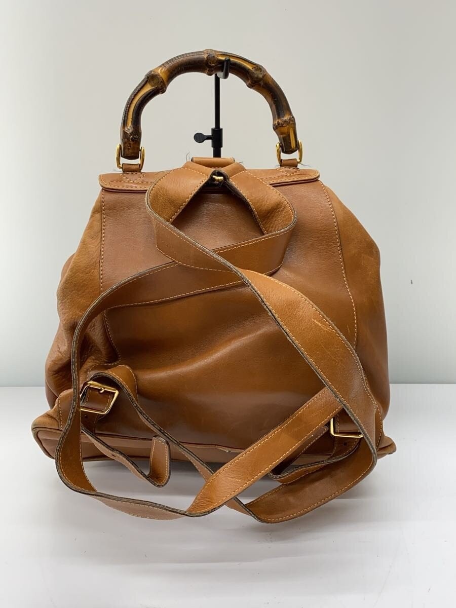 GUCCI Backpack Leather CML Solid 003.58.0016 From… - image 3