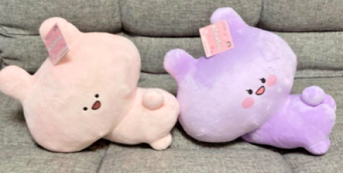 Asamimi-chan & Anemimi-chan großes Plüschpuppenset Po Schwestern 30 cm Neu - Bild 7 von 24