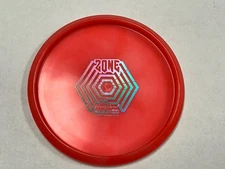 Discraft Zone Red / Pink Bottom MDGO Stamp Limited Edition Tour Swirl