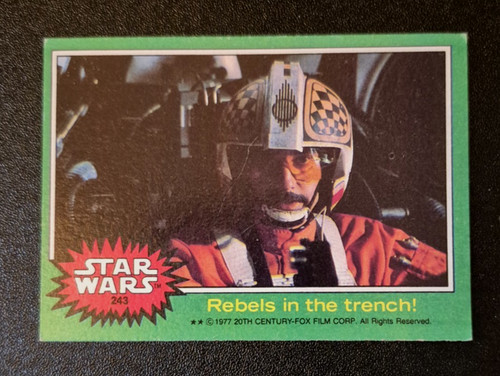 1977 Topps Star Wars #243 Rebels in the trench! — TAG (grade unconfirmed)