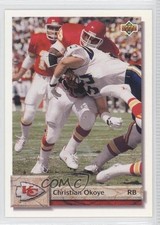 1992 Upper Deck Christian Okoye #135 3a3