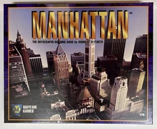 Manhattan Mayfair Board Game 1996 Vintage NEW