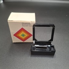 Vintage Polaroid Accessory Holder 113 for SX-70 Cameras w/ Original Box