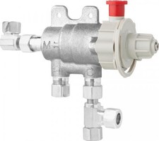 CHICAGO FAUCETS 131-CFMABRCF Thermostatic Mixing Valve AB Mixing Pipe Flush Mode