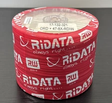 50 Pack Ridata DVD R DL Dual Layer 8X 8.5GB DVD Plus R Double Layer White Inkjet