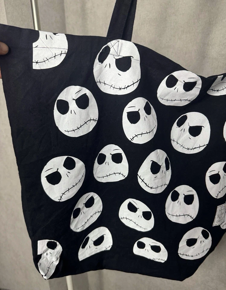 Bolso de Mano Disney Tim Burton’s Pesadilla Antes de Navidad Lona Halloween Foto 2 de 4