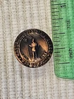WWI 1919 US Army Massachusetts State Guard Collar Disk Badge L@@K!!! a