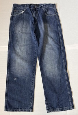 SOUTHPOLE Jeans - Men's Blue Wide Leg Denim Grunge Skater VTG Y2K