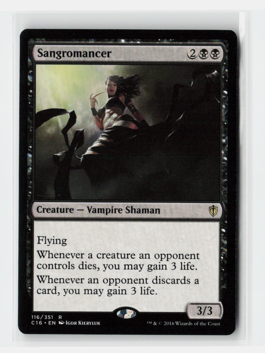 Sangromancer Commander 2016 Magic The Gathering MTG Card