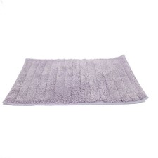 Smart Home Comfort Pile Plush Bathroom Rug in Lavender, 16 x 24 in