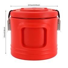 Commercial Insulated Soup Bucket Insulated Food Container Good Sealing 4L