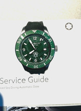 Montblanc 1858 Iced Sea Automatik Herrenuhr 129765 Original Papiere + Box