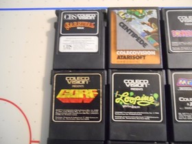 ColecoVision Game Lot - Set of 1 6- Rocky, Time Pilot +14 more -Tested/ Works