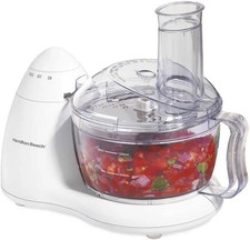 Hamilton Beach 70450 White 8 Cup Bowl Food Pr...