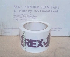 Alpha Protech REX Premium Seam3"Tape 165 LINEAL FEET (1 ROLL) NEW