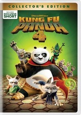 Kung Fu Panda 4 - Collector's Edition DVD, 2024 Jack Black Brand New
