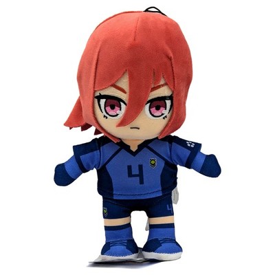 Blue Lock - Hyoma Chigiri #4 Jersey Ver 8'' Plushie NEW (GE 472724) BlueLock