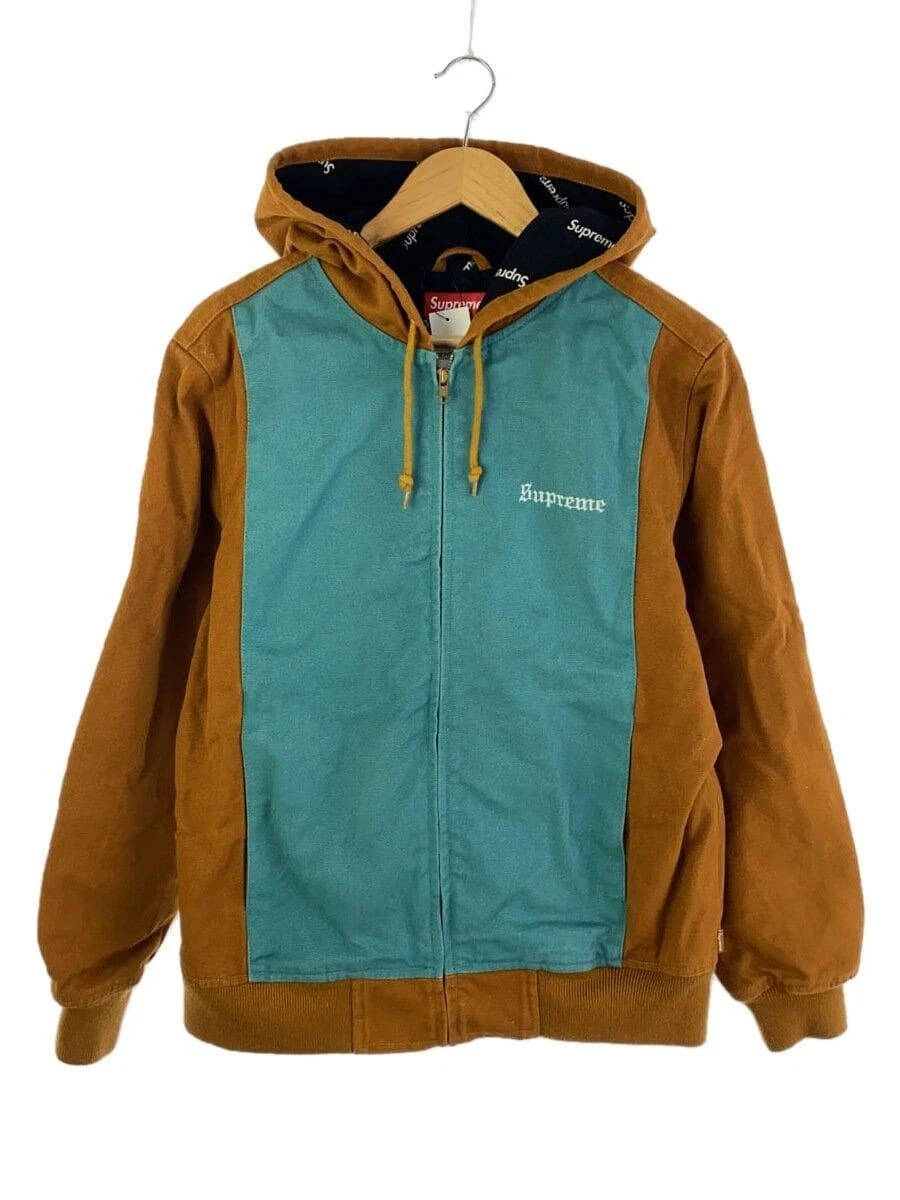 Blouson veste de travail à capuche 2 tons Supreme Other 17SS M coton bleu occasion