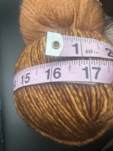 Lot of 5 Yarn NICE Balls Mix Color Zara, K&C Unknown. FALL WINTER COLORS. image 6