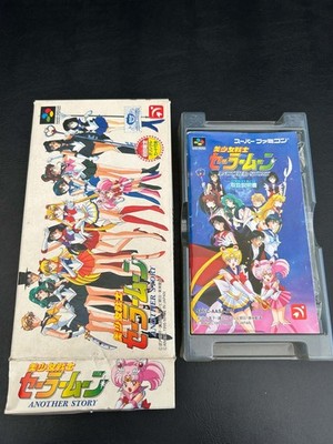 Bishoujo Senshi Sailor Moon: Another Story Spiel Super Famicom Nintendo mit Box