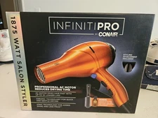 INFINITIPRO by CONAIR Hair Dryer, 1875W Salon Performance AC Motor Hair Dryer