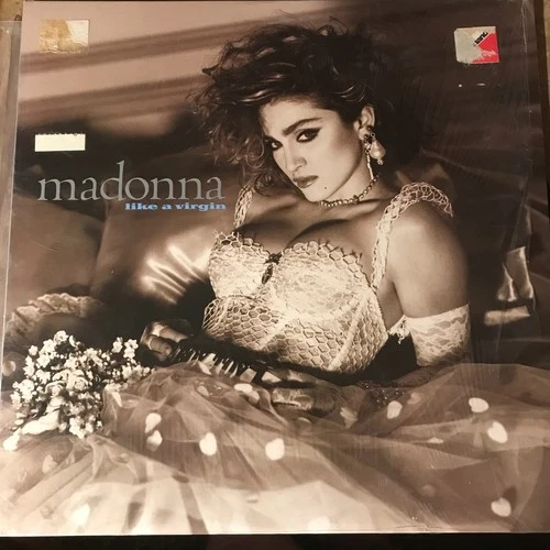 VINTAGE 1984 Madonna Like A Virgin LP Vinyl Sire Record  OG IN SHRINK VG+ INNER