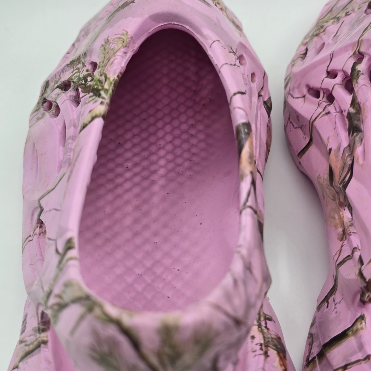 サンダル imran potato lobster Imran Potato Lobster Pink Real Tree Camo Foam Runner Clog Shoes